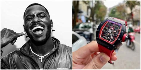 antonio brown selling fake watch|where is antonio brown now.